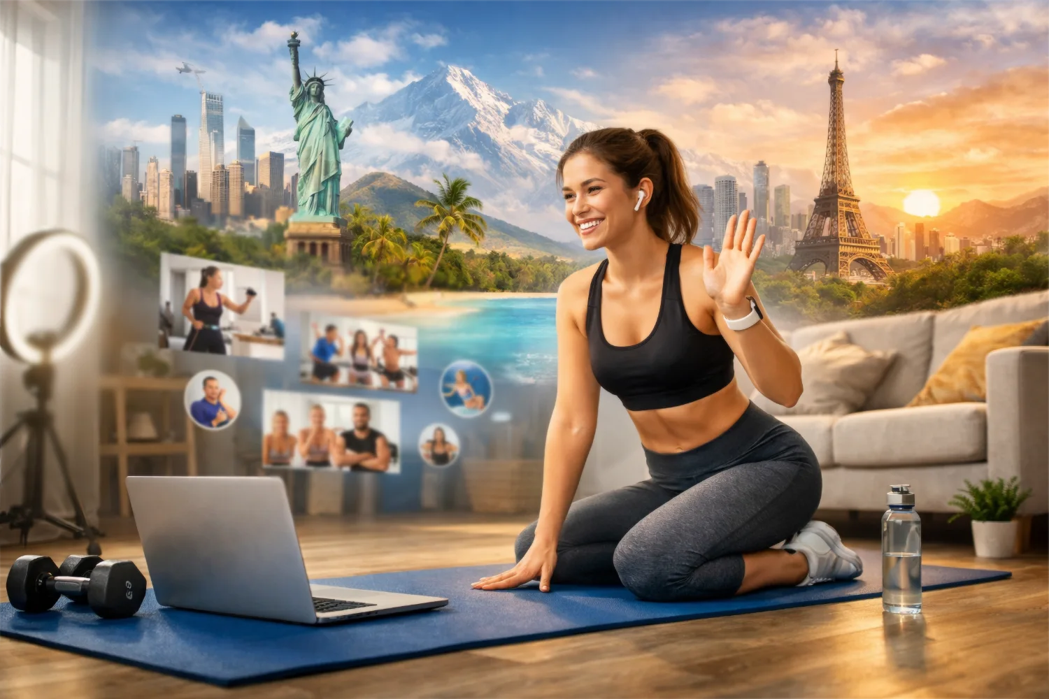 Online cvičení přes Zoom